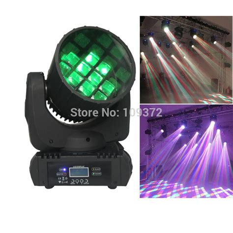 New Hot Stage Decoration Rgbw 4 In 1 Beam Mini Moving 12 X 10w Gobo Dmx