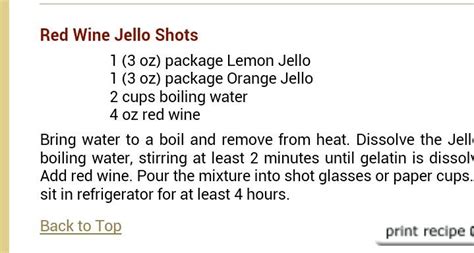 Wine Jello Shots Who Knew Wine Jello Shots Lemon Jello Jello Shots
