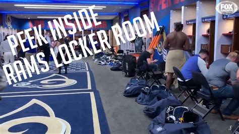 Peek Inside The Rams Locker Room After Their Super Bowl Liii Loss Youtube