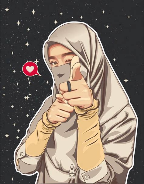 Gambar anime keren perempuan berhijab sumber : Pin oleh A+ di Nano-nano (Dengan gambar) | Kartun ...