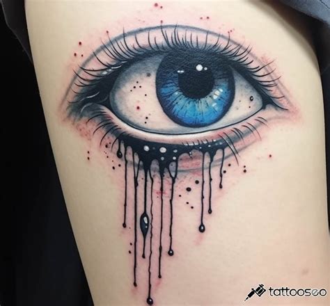 Crying Eye Tattoo Meaning Designs And Ideas Tattoo Seo