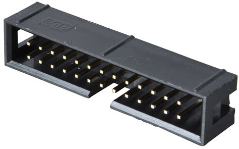 WSL 26G: Box connector, 26-pin, straight at reichelt elektronik