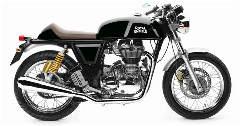 The bike was not performing well in the market, contrasting the company's launched in 2013, the continental gt 535 was the first and only cafe racer motorcycle of royal enfield in india. Royal Enfield Continental GT cafe racer available Black color