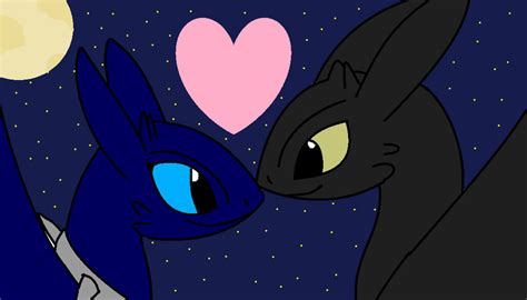 Nightshade And Toothless By Foal01 On Deviantart