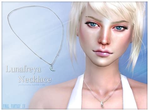 Lunafreya Necklace By Pralinesims At Tsr Sims 4 Updates
