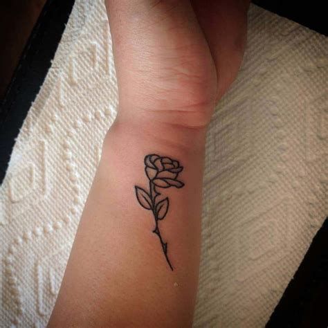 Top 51 Best Simple Rose Tattoo Ideas 2021 Inspiration Guide