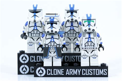 Clone Army Customs Squad Pack Blue Troops