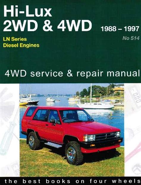 Toyota Hi Lux 2wd And 4wd Diesel Ln Series 1988 1997 0855667729