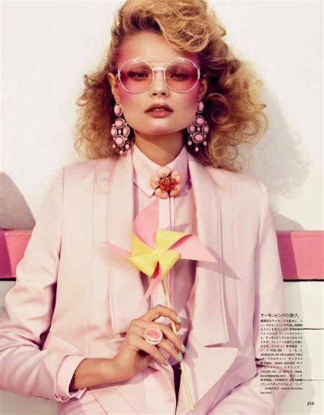 All Pink Magdalena Frackowiak Vogue Japan Editorial Fashion