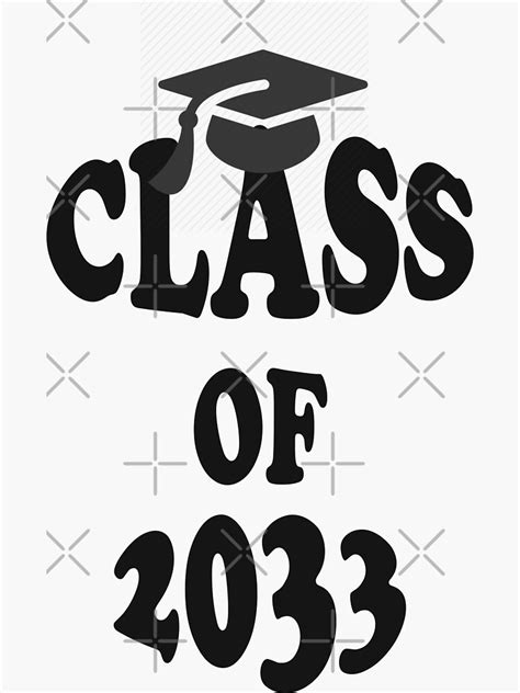 Class Of 2033 Sticker By Hassanoo Redbubble