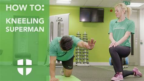 How To Workouts Kneeling Superman Superman Workout Kneeling