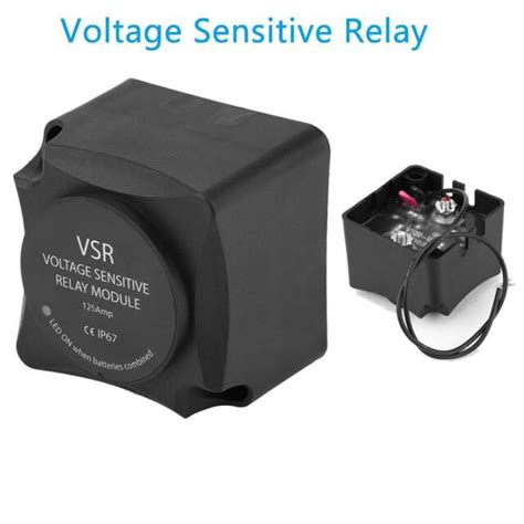 Voltage Sensitive Relay Dc 12v Vsr Isolator 140a Dual Battery System Ce