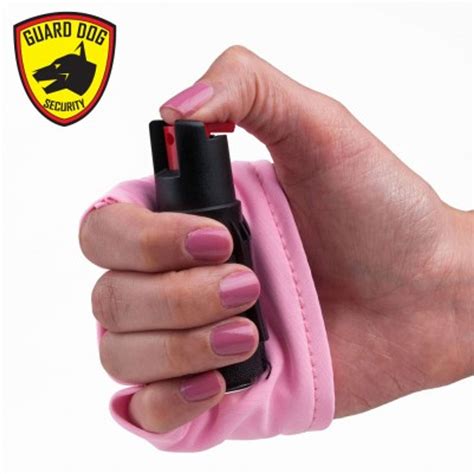 Pink Personal Defense Pepper Spray Knockout Knucks