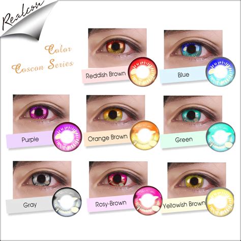 Realcon Wholesale Colored Contacts Lens Supplier Buy Contact Lenses