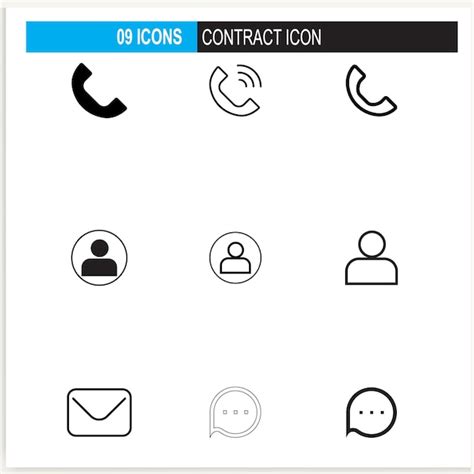 Premium Vector Phone Communication Icon Vector