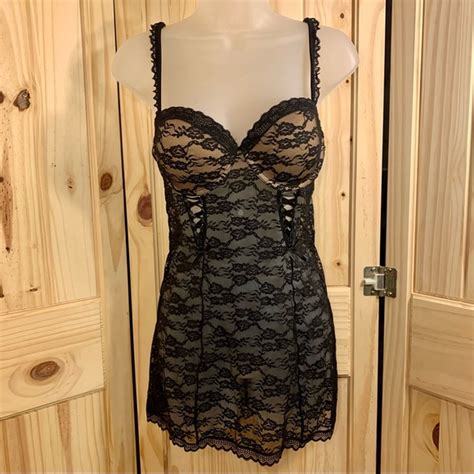 Adore Me Intimates And Sleepwear Adore Me Black Lace Intimate