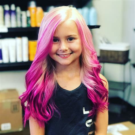 Pink Summer Hair Little Girls Pink Hair Girl Hair Colors