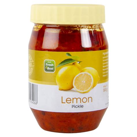 Lulu Fresh Lemon Pickle 300g Online At Best Price Pickles And Jams Lulu Kuwait Price In Uae