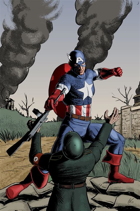 Captain America Pin Up By Mickeyr On Deviantart