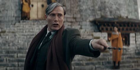 Mads Mikkelsen Is Laughing In Fantastic Beasts The Secrets Of