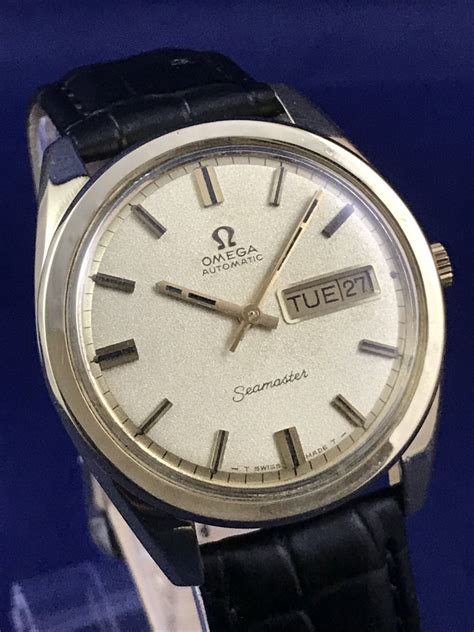 Fs Vintage Omega Seamaster Day And Date Jumbo Size Automatic Watch