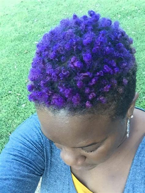 I Rock Bold Purple Natural Hair Veepeejay