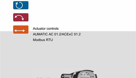 Auma Actuator Ac 01 2 Wiring Diagram - Wiring Diagram