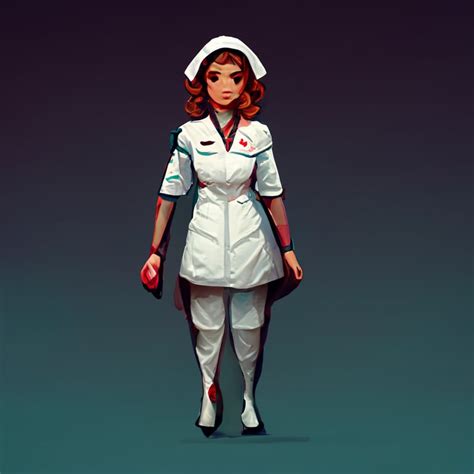 Prompthunt Nurse Full Body Character Pixel Art