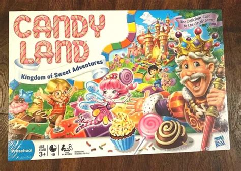 Hasbro Gaming Candy Land Kingdom Of Sweet Adventures Board Game For