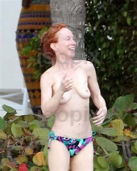 kathy griffin exposing her nice boobs topless dancing by the pool paparazzi pict porn pictures