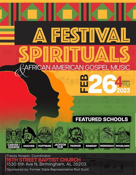 A Festival Spirituals And African American Gospel Music
