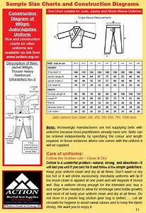 Uniform Size Charts Action Martial Arts Supplies Ltd