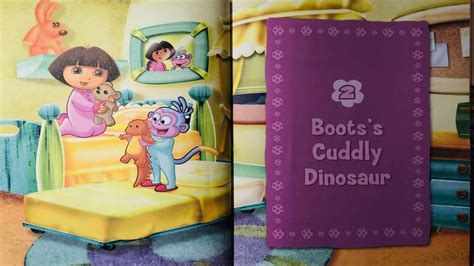 Dora The Explorer Toy Stories Bootss Cuddly Dinosaur All 4 Chapters