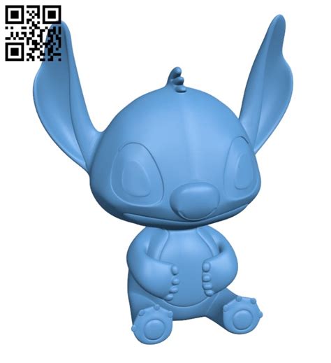 Stitch Disney H001553 File Stl Free Download 3d Model For Cnc And 3d