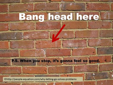 Bang Head On Brick Wall — The People Equation