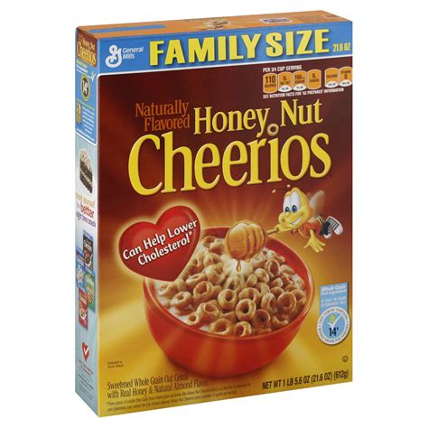 Honey Nut Cheerios Cereal 216 Oz Box