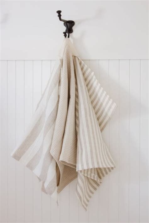 Farmhouse Style Diy Linen Dish Towel Making It In The Mountains