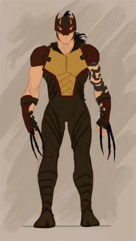 For Daken I Wanted To Take Inspiration From The Browntan Suit The