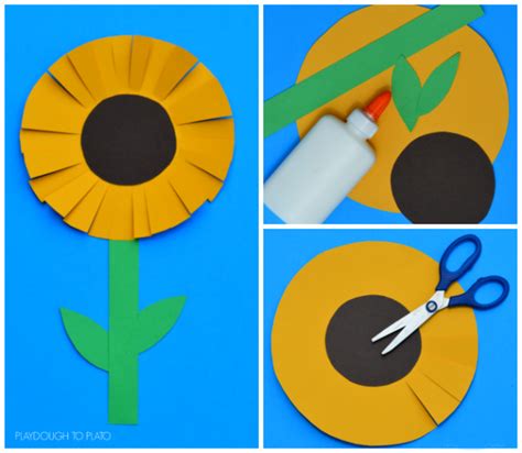 Sunflower Craft For Kids Easy Teaching For Kids