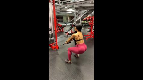 Rachel Starr Hot Milf Doing Exercise At Gym Youtube