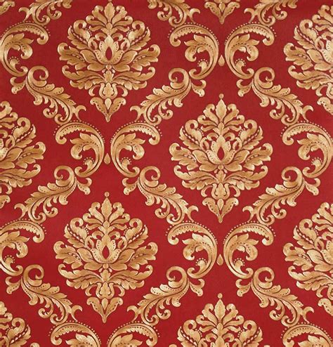 Red Damask Wallpapers Top Free Red Damask Backgrounds Wallpaperaccess