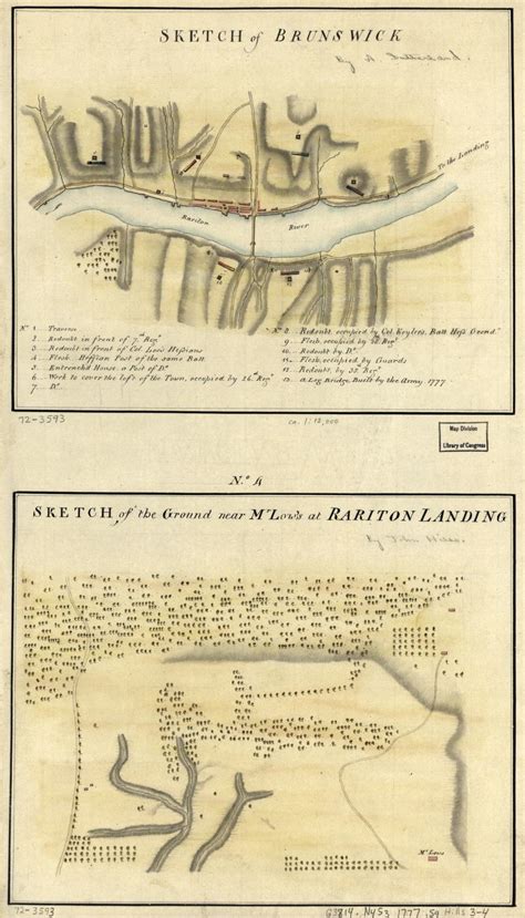 Map Available Online 17001799 New Jersey Library Of Congress