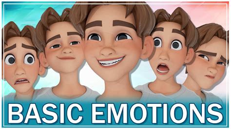 The 7 Basic Emotions Universal Animation Principles Youtube