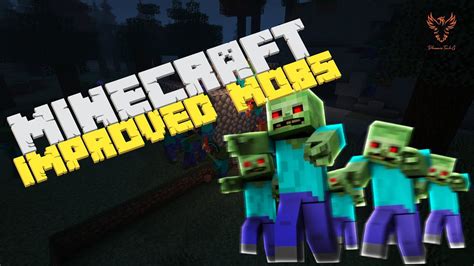 Minecraft Mod Showcase Improved Mobs Full Hd Short Youtube