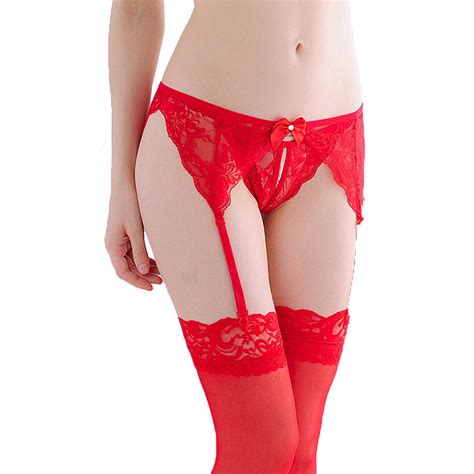 Thigh Highs Stockings Suspender Underwear Women Wrapping Lace Sling Socks Buy From 3 On Joom