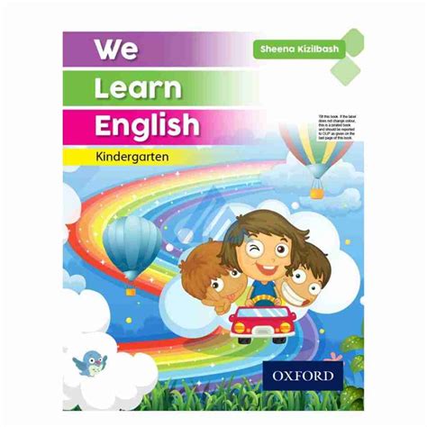 We Learn English Book Kindergarten Maryam Academy Booksellers