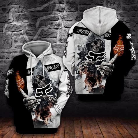 Grim Reaper Fx Racing 3d Hoodie 5170t Wow Clothes