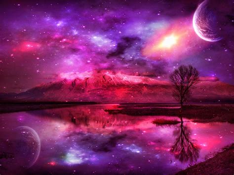 Pink Galaxy Wallpapers Wallpaper Cave
