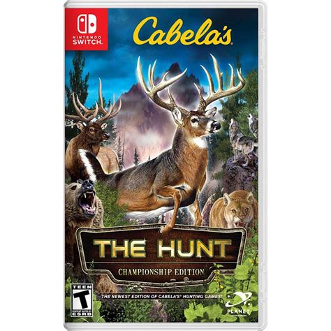 Cabelas The Hunt Championship Edition Bullseye Pro Bundle Nintendo