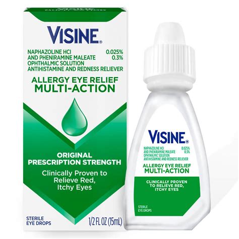 Allergy Eye Relief Multi Action Antihistamine And Redness Reliever Eye